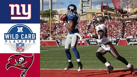 buccaneers vs giants nfc wild card|nfc wild card.